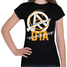 PRINTFASHION DTA SuicideboyS - Női póló - Fekete