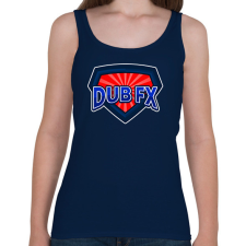 PRINTFASHION DUB FX - Női atléta - Sötétkék női trikó