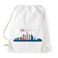 PRINTFASHION Dubai - Sportzsák, Tornazsák - Fehér tornazsák