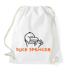 PRINTFASHION Duck Spencer - Sportzsák, Tornazsák - Fehér tornazsák