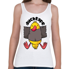 PRINTFASHION Ducktape - Női atléta - Fehér