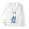 PRINTFASHION Ducktor - Sportzsák, Tornazsák - Fehér