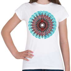 PRINTFASHION duo mandala - Női póló - Fehér