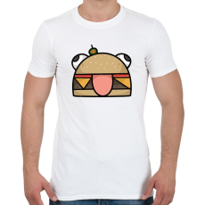 PRINTFASHION Durr Burger - Férfi póló - Fehér
