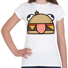 PRINTFASHION Durr Burger - Női póló - Fehér