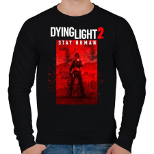PRINTFASHION Dying Light 2 - Férfi pulóver - Fekete férfi pulóver, kardigán