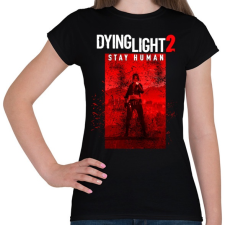 PRINTFASHION Dying Light 2 - Női póló - Fekete női póló