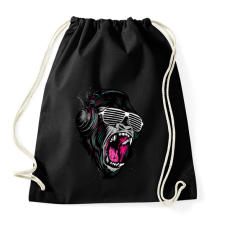 PRINTFASHION Dzsungel Party - Sportzsák, Tornazsák - Fekete tornazsák