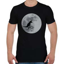 PRINTFASHION E.T.rex - Férfi póló - Fekete férfi póló