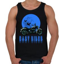 PRINTFASHION easy rider - Férfi atléta - Fekete atléta, trikó