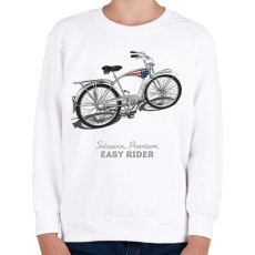 PRINTFASHION Easy Rider - Gyerek pulóver - Fehér