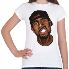 PRINTFASHION Eazy-E - Női póló - Fehér női póló