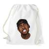 PRINTFASHION Eazy-E - Sportzsák, Tornazsák - Fehér