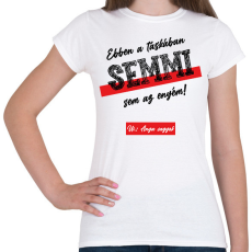 PRINTFASHION Ebben a táskában - Táska minta - Női póló - Fehér
