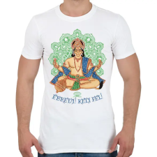 PRINTFASHION Ébredj! Kelj fel! - Férfi póló - Fehér férfi póló