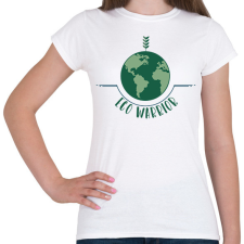 PRINTFASHION Eco warrior - Női póló - Fehér női póló