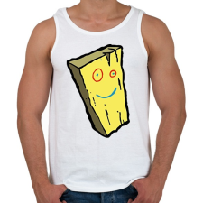 PRINTFASHION Ed | Edd | Edy - Deszka - Férfi atléta - Fehér atléta, trikó