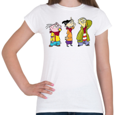 PRINTFASHION Ed Edd Edy - Női póló - Fehér női póló