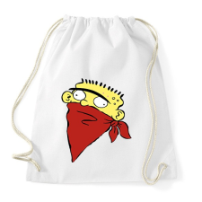 PRINTFASHION Ed Gangsta - Sportzsák, Tornazsák - Fehér tornazsák