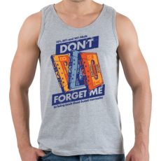 PRINTFASHION Édes emlék - Férfi atléta - Sport szürke