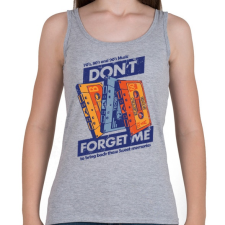 PRINTFASHION Édes emlék - Női atléta - Sport szürke női trikó