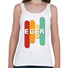 PRINTFASHION Eger - Színes - Női atléta - Fehér