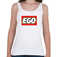 PRINTFASHION Ego - Lego - Női atléta - Fehér