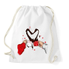 PRINTFASHION Egy bögre szerelem - Sportzsák, Tornazsák - Fehér