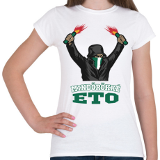 PRINTFASHION Egyedi szurkoló minta #11 - Női póló - Fehér