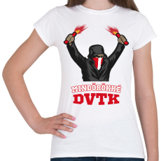PRINTFASHION Egyedi szurkolói minta #2 - Női póló - Fehér