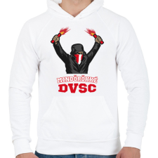 PRINTFASHION Egyedi szurkolói minta #4 - Férfi kapucnis pulóver - Fehér férfi pulóver, kardigán