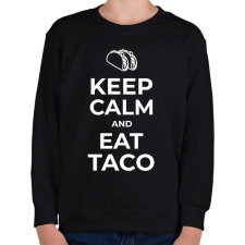 PRINTFASHION EGYÉL TACO-T - Gyerek pulóver - Fekete gyerek pulóver, kardigán