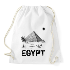 PRINTFASHION egyiptom - Sportzsák, Tornazsák - Fehér tornazsák