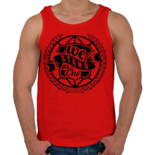 PRINTFASHION Együtt - Férfi atléta - Piros atléta, trikó