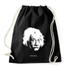 PRINTFASHION Einstein - Sportzsák, Tornazsák - Fekete