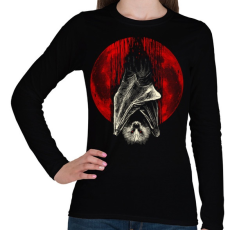 PRINTFASHION Éjjellátó - Női hosszú ujjú póló - Fekete