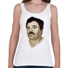 PRINTFASHION El Chapo - Női atléta - Fehér