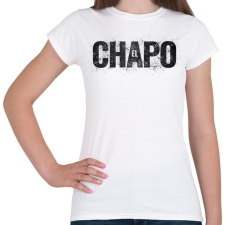 PRINTFASHION El Chapo - Női póló - Fehér női póló