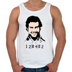 PRINTFASHION El Patron - Férfi atléta - Fehér