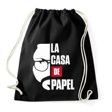 PRINTFASHION El Professor - Sportzsák, Tornazsák - Fekete tornazsák