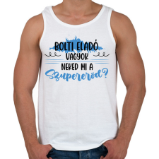 PRINTFASHION Eladó - Szupererő - Férfi atléta - Fehér atléta, trikó