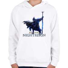 PRINTFASHION Elden Ring Nightreign - Gyerek kapucnis pulóver - Fehér gyerek pulóver, kardigán