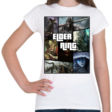 PRINTFASHION Elder Ring - Női póló - Fehér női póló