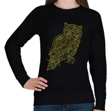 PRINTFASHION Elektrobagoly - Női pulóver - Fekete