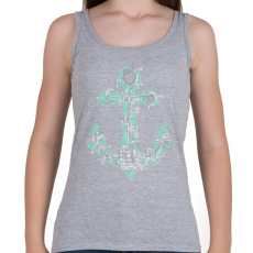 PRINTFASHION Elektrohorgony - Női atléta - Sport szürke