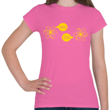 PRINTFASHION ELEKTRON - Női póló - Rózsaszín női póló