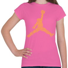 PRINTFASHION Elektrougrás - Női póló - Rózsaszín