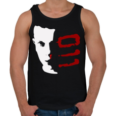 PRINTFASHION Eleven 011 - Férfi atléta - Fekete