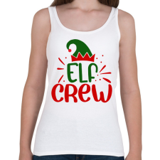 PRINTFASHION Elf crew - Női atléta - Fehér női trikó