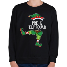 PRINTFASHION Elfsquad - Gyerek pulóver - Fekete